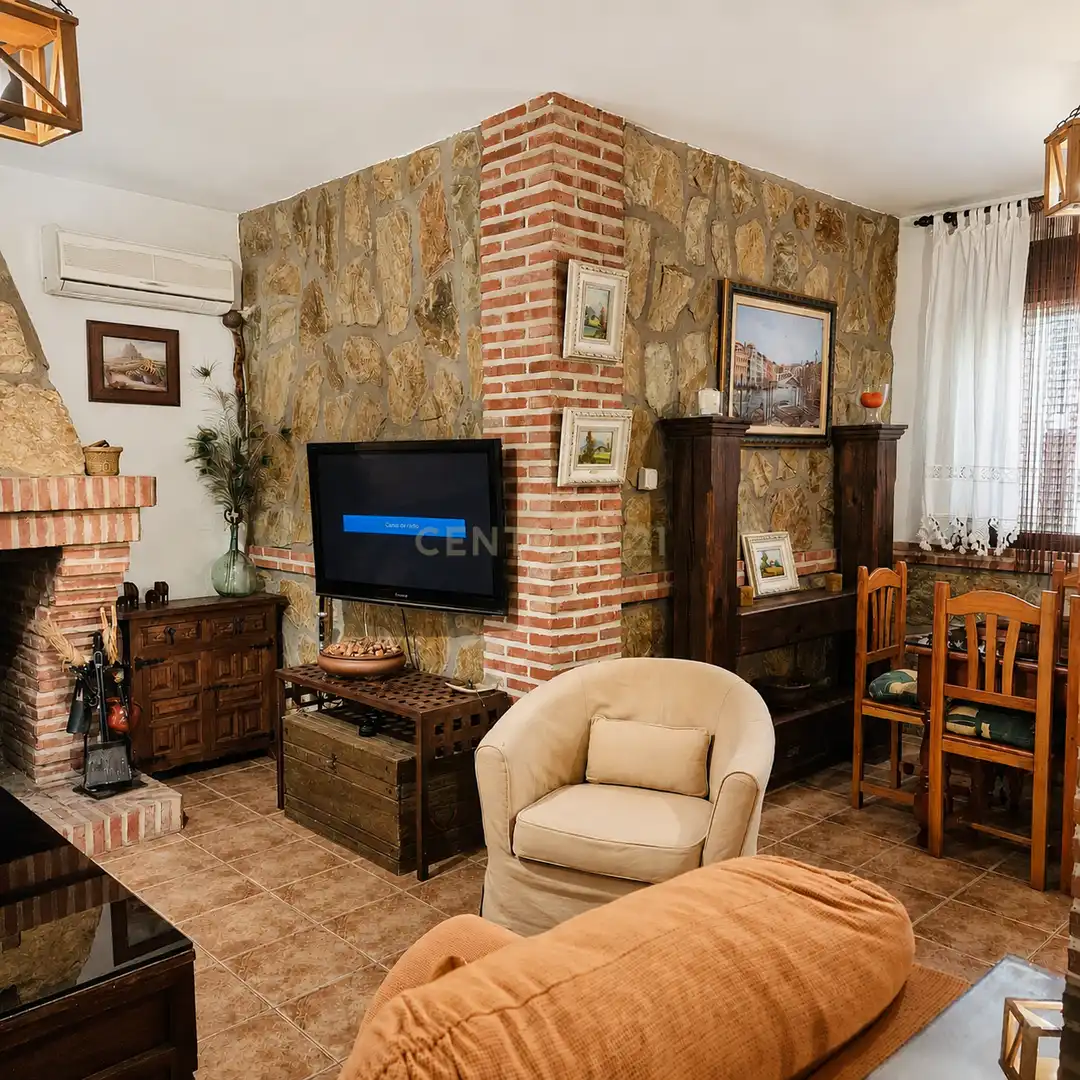 Sala d'estar de Casa o xalet en venda en Erustes amb Aire condicionat
