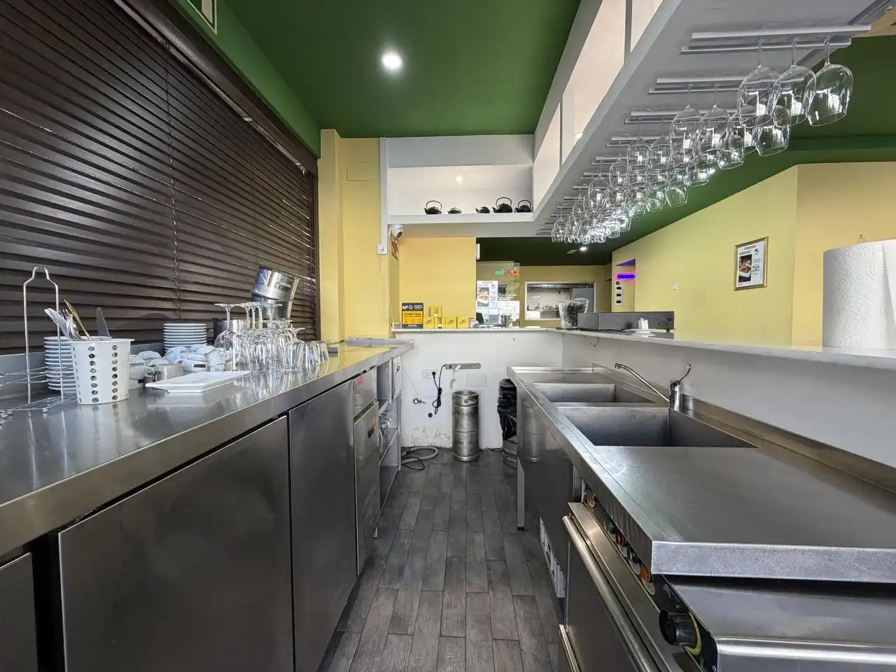 Cocina de Local de alquiler en Madrid con Aire acondicionado