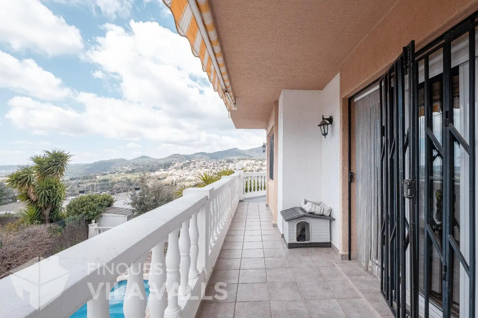 Terrassa de Casa o xalet en venda en Caldes de Montbui amb Calefacció, Jardí privat i Terrassa