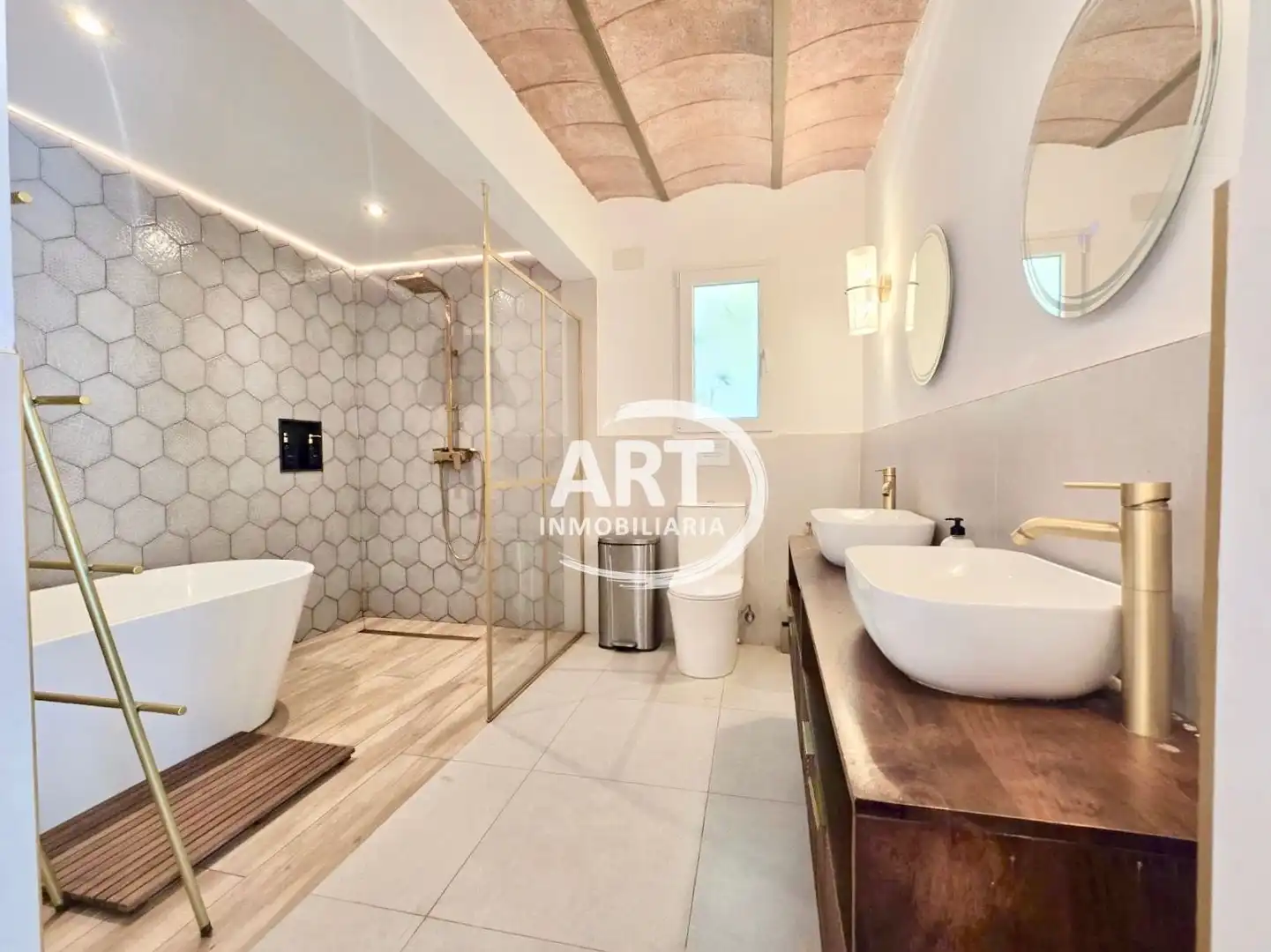 Bathroom of Houses for sale in Bétera  with Air Conditioner, Private garden and Terrace