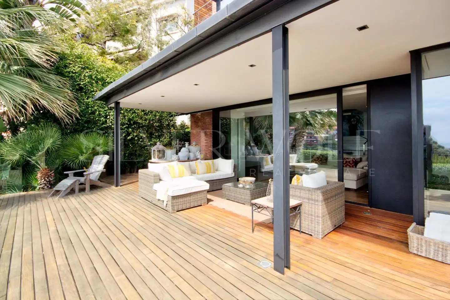 Terraza de Casa o chalet en venta en Sitges con Aire acondicionado, Calefacción y Jardín privado