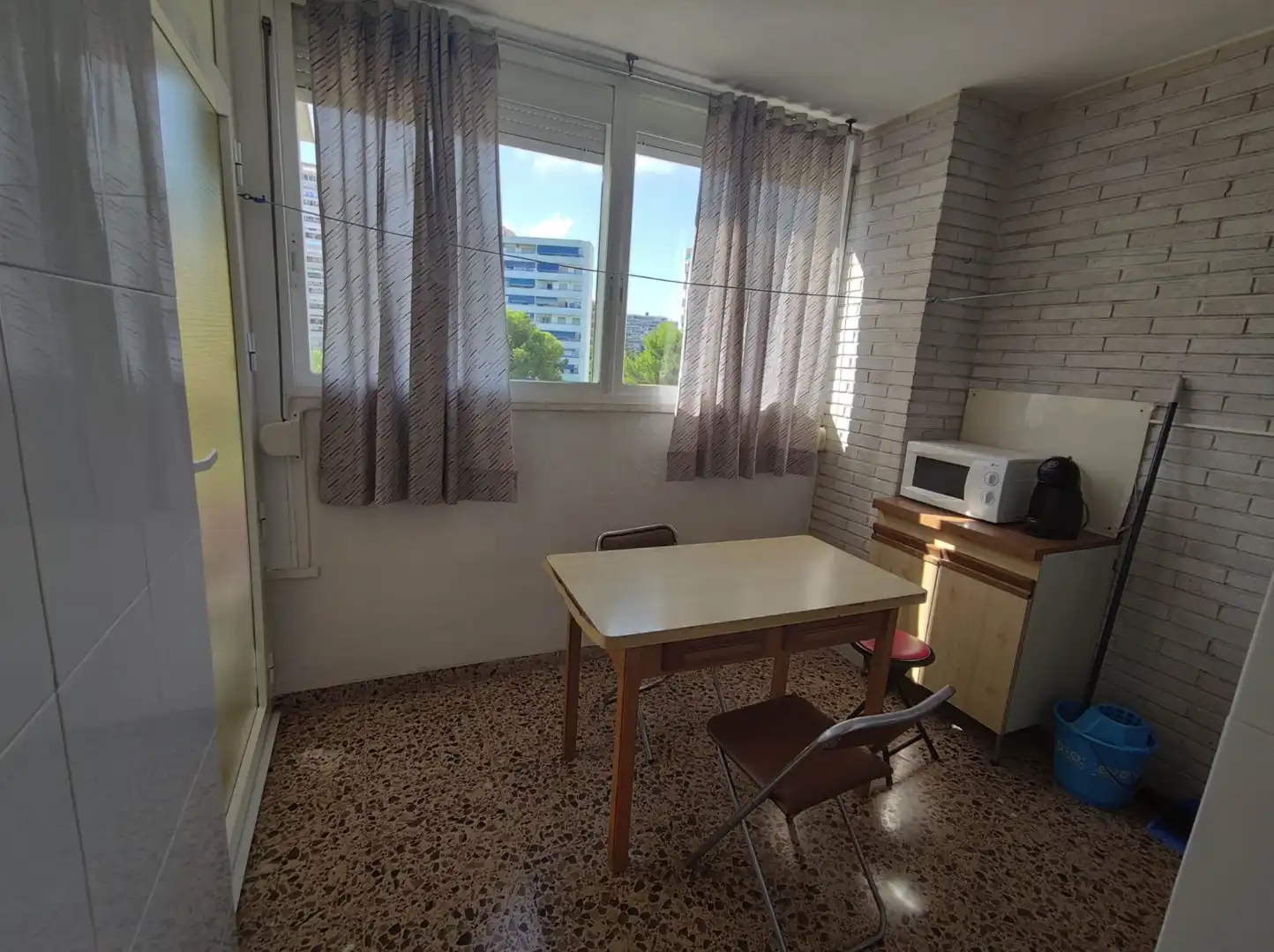 Dormitori de Apartament de lloguer en Alicante / Alacant amb Aire condicionat, Calefacció i Terrassa