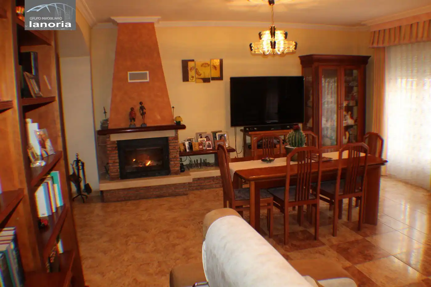 Sala de estar de Casa o chalet en venta en Albacete con Calefacción, Terraza y Trastero