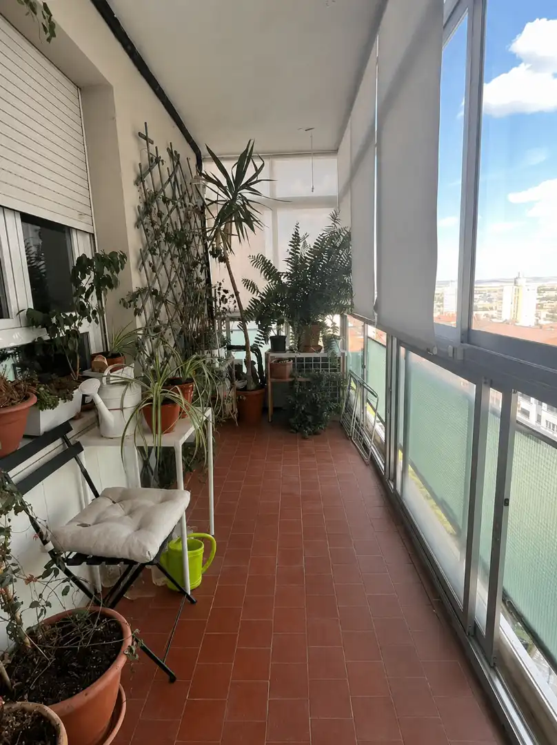 Terrasse von Wohnung zum Verkauf in Albacete mit Klimaanlage, Heizung und Parkett