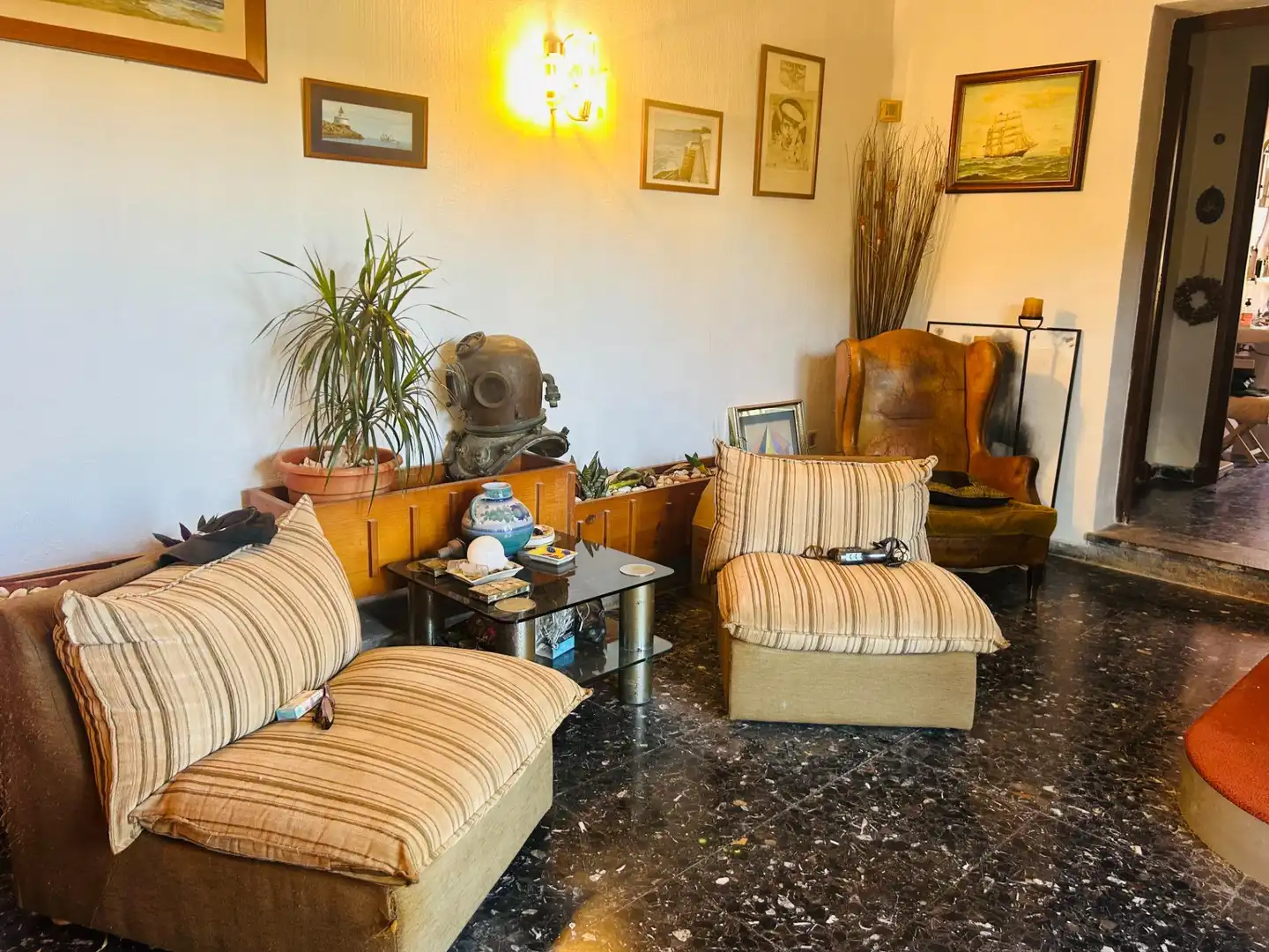 Sala de estar de Casa o chalet en venta en Cartagena con Aire acondicionado, Jardín privado y Terraza