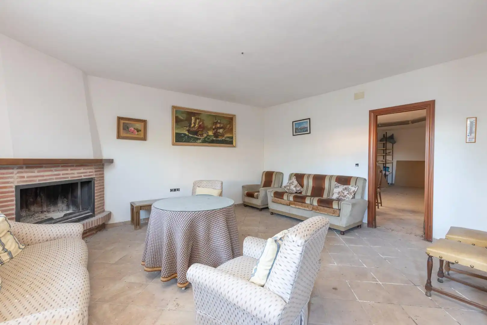 Sala de estar de Casa o chalet en venta en Escúzar, Granada