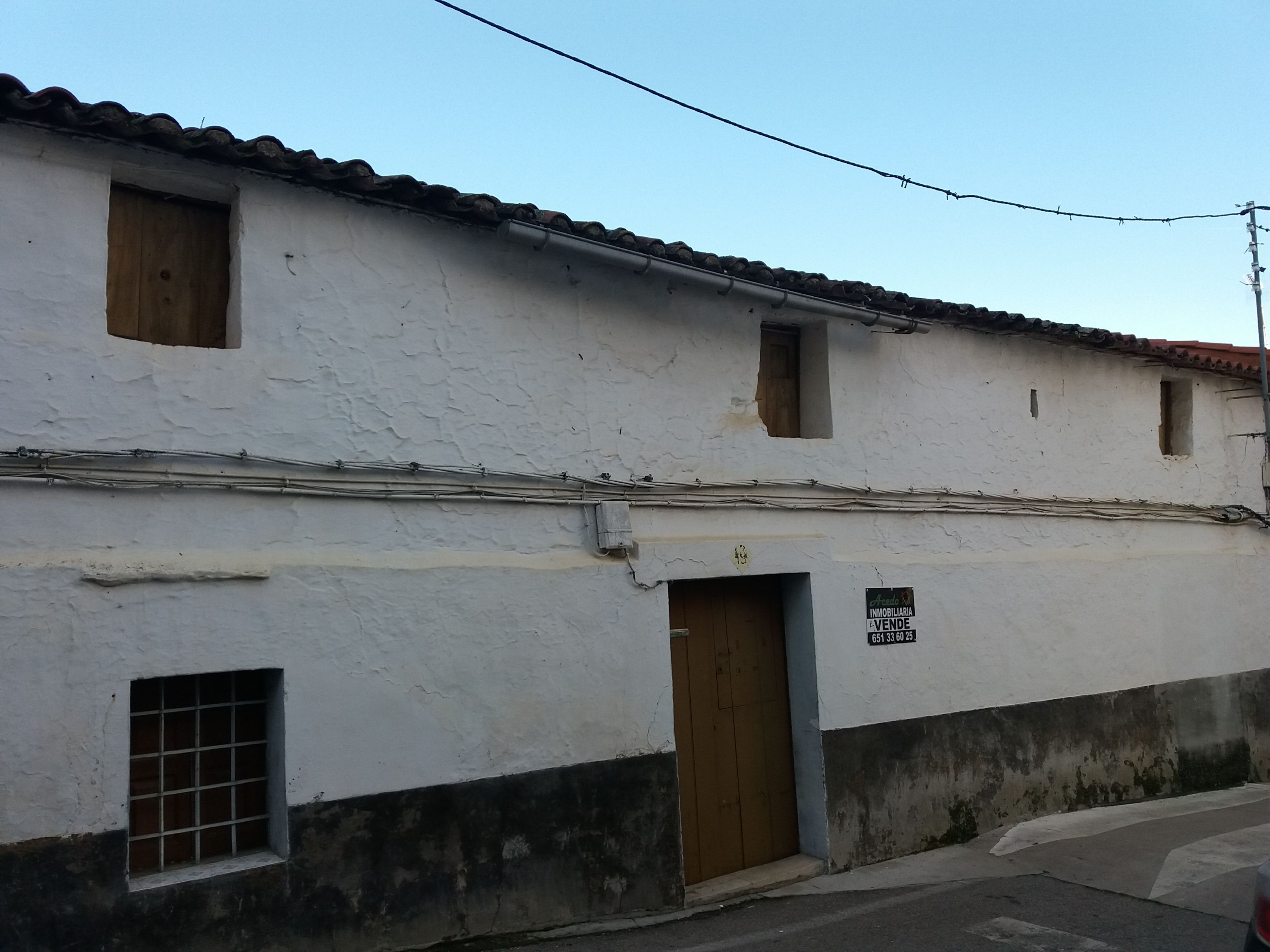 Vista exterior de Casa o xalet en venda en Aliseda