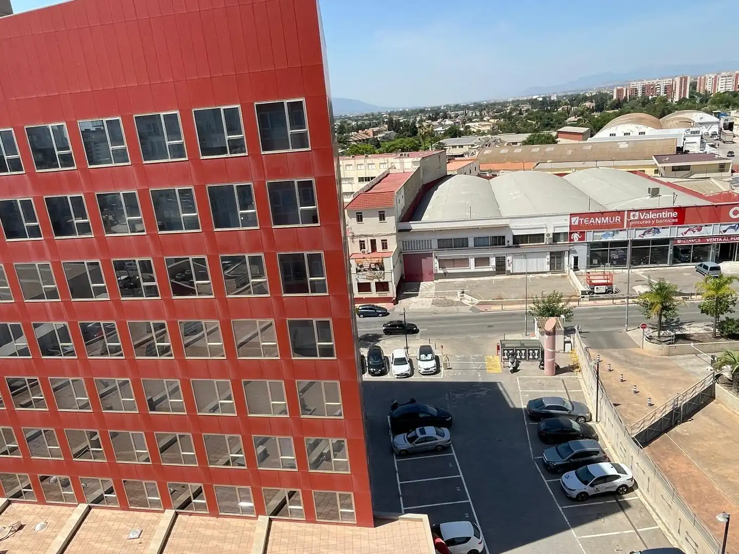 Vista exterior de Oficina de alquiler en Murcia