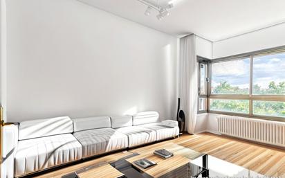 Living room of Flat for sale in  Madrid Capital  with Air Conditioner