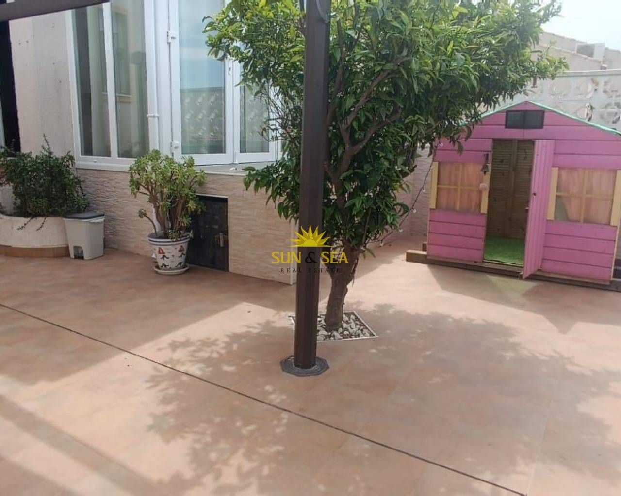 Terrassa de Casa o xalet de lloguer en San Fulgencio amb Calefacció, Terrassa i Piscina