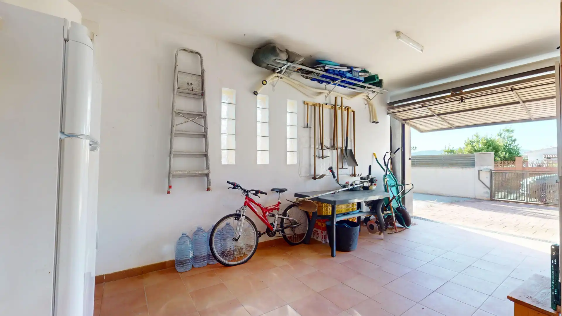 Parking of Houses for sale in Aiguamúrcia  with Private garden, Furnished and Oven