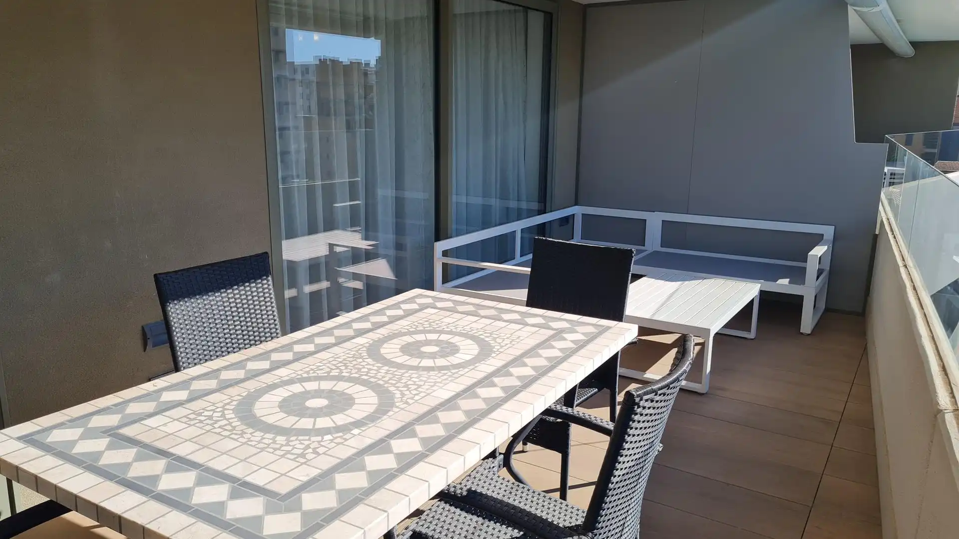 Terraza de Apartamento en venta en Alicante / Alacant con Aire acondicionado, Calefacción y Terraza
