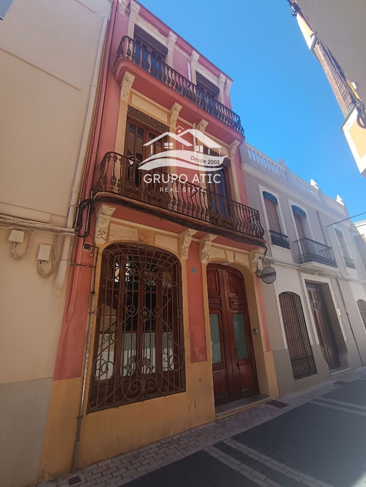 Vista exterior de Casa o chalet en venta en Burriana / Borriana con Aire acondicionado, Calefacción y Terraza