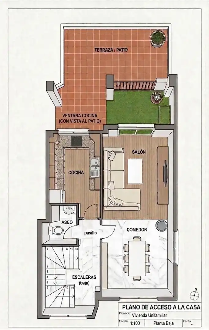 Maison mitoyenne avec terrasse à vendre à Calle GUATEMALA, imagen 76