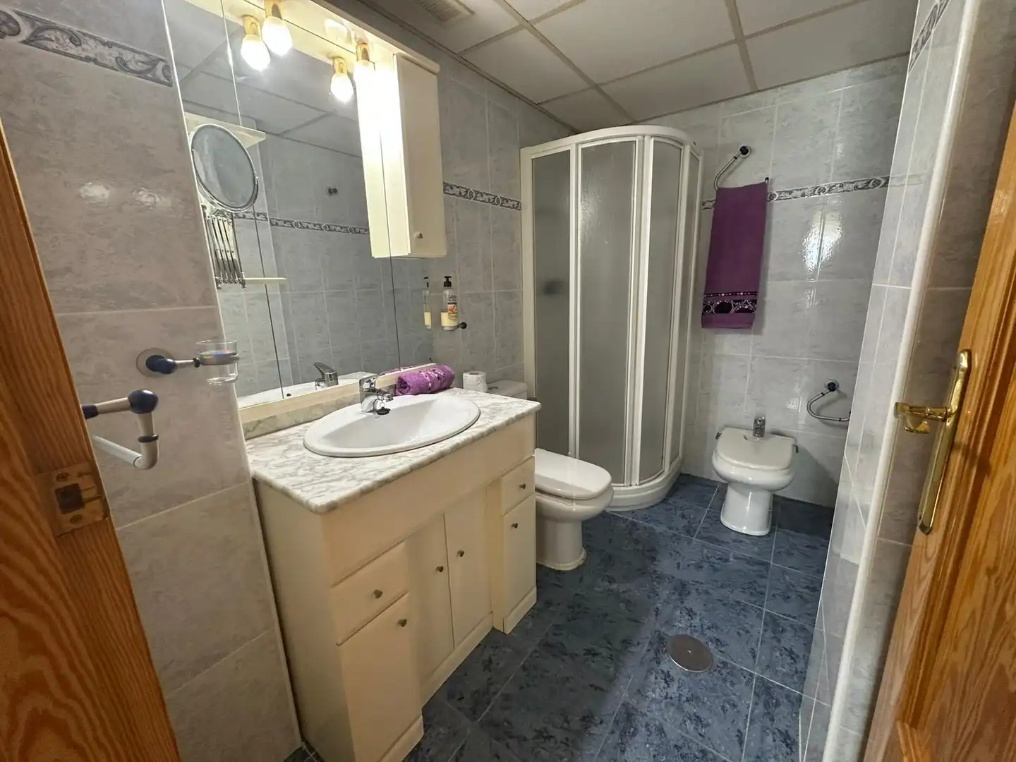 Bathroom of Flat for sale in Murcia  with Air Conditioner, Private garden and Storage room