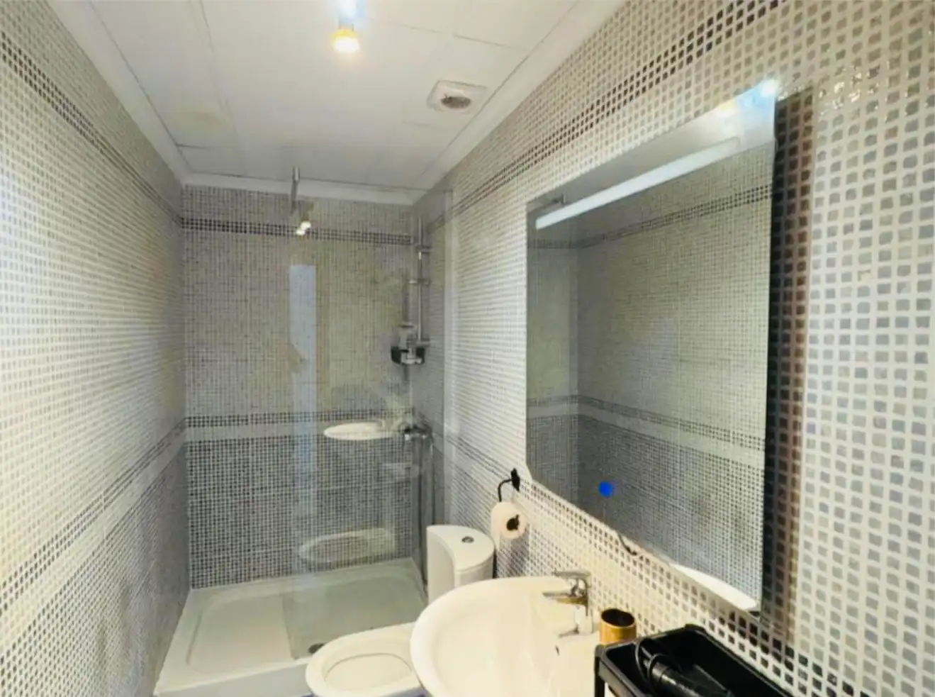 Baño de Apartamento en venta en Calpe / Calp con Aire acondicionado, Calefacción y Terraza