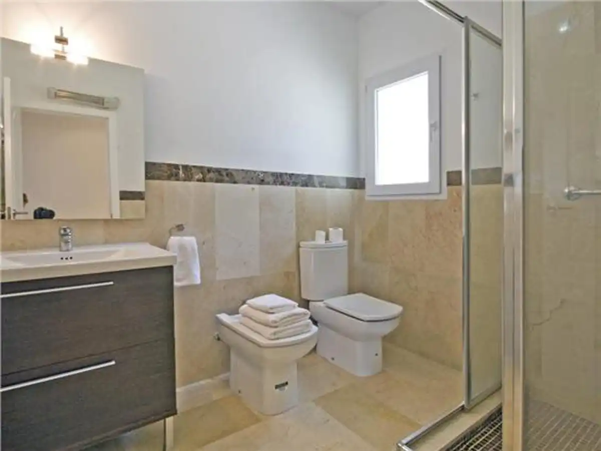 Bathroom of Houses for sale in Dénia  with Air Conditioner, Heating and Terrace