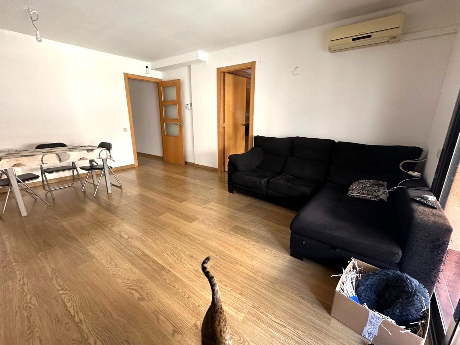 Living room of Flat for sale in Santa Coloma de Gramenet  with Air Conditioner, Heating and Storage room