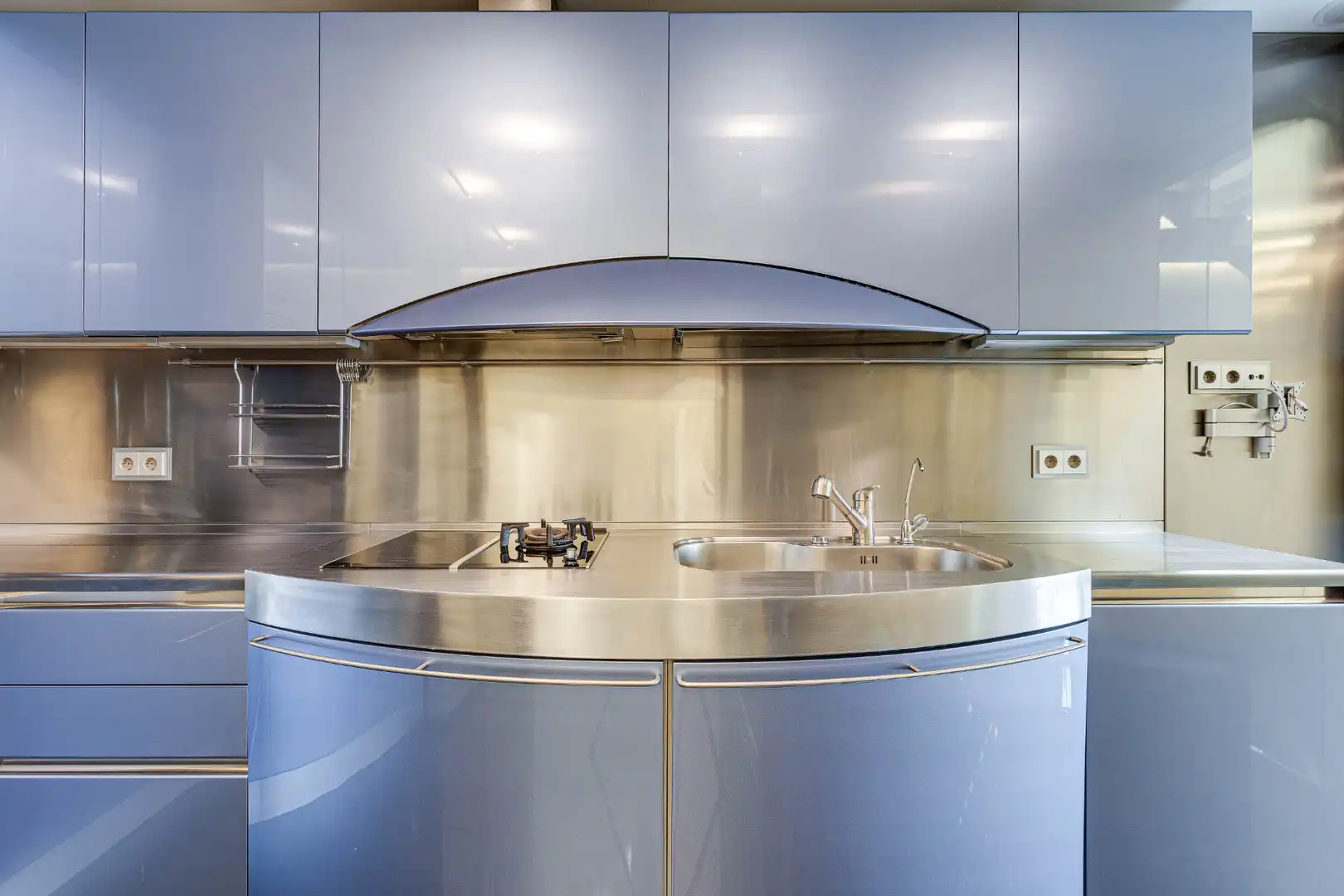 Cocina de Casa adosada en venta en Barcelona con Aire acondicionado, Calefacción y Jardín privado