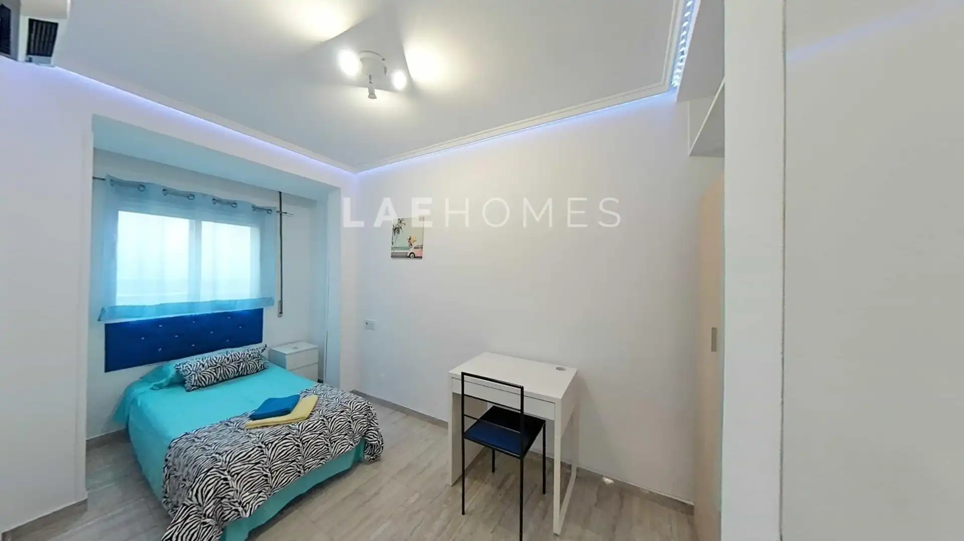 Dormitori de Apartament en venda en Valencia amb Aire condicionat, Calefacció i Moblat