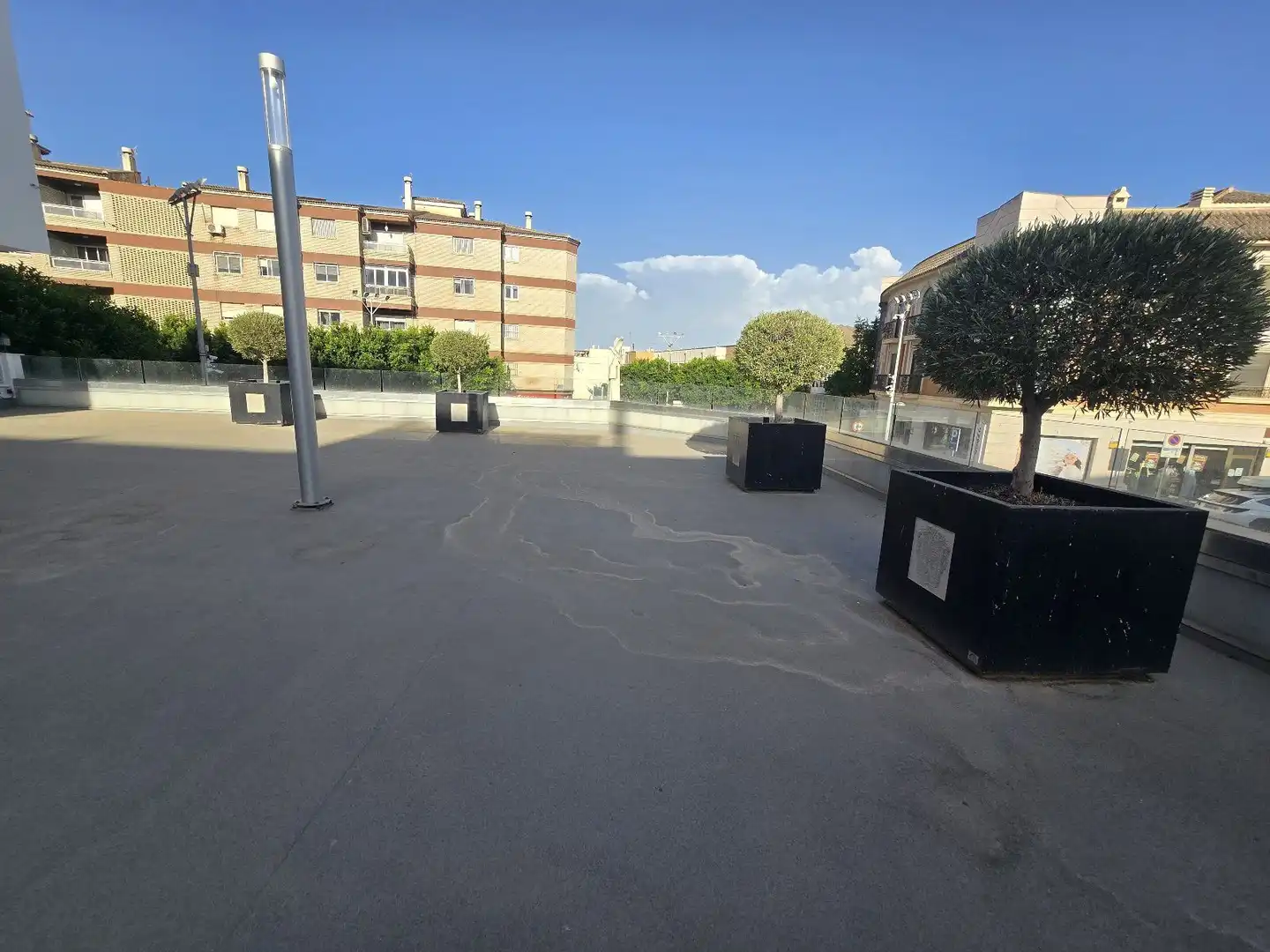 Terrasse von Geschaftsraum zum Verkauf in Huércal-Overa mit Klimaanlage, Terrasse und Möbliert