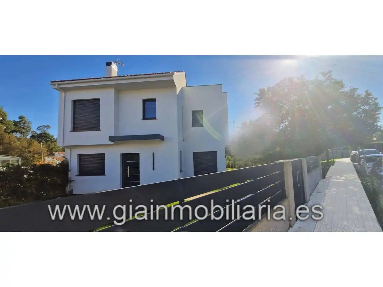 Exterior view of Houses for sale in Baiona  with Heating, Private garden and Terrace