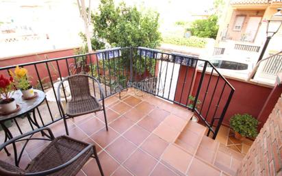 Terrassa de Casa adosada en venda en Las Gabias amb Calefacció, Jardí privat i Terrassa
