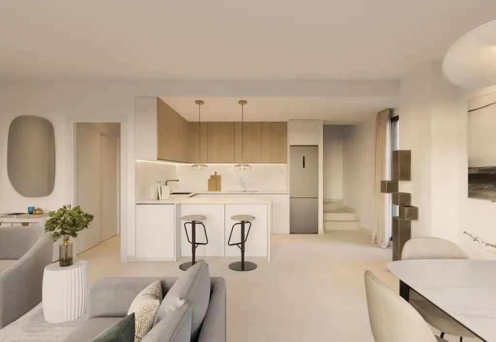 Kitchen of Houses for sale in Vélez-Málaga  with Air Conditioner, Heating and Private garden