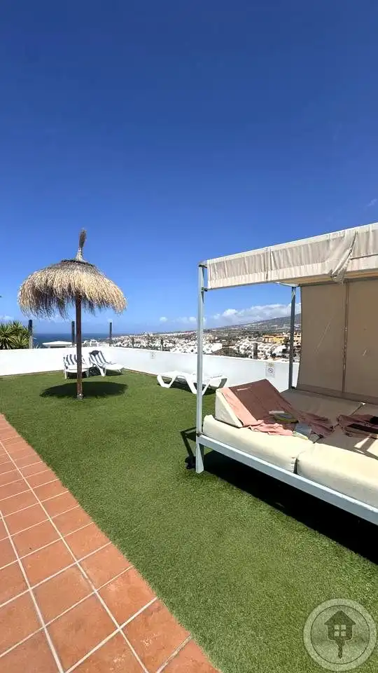 Terraza de Estudio de alquiler en Adeje con Terraza