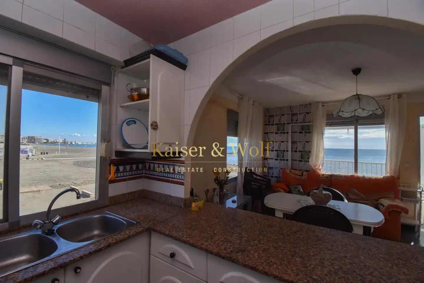 Cocina de Casa o chalet en venta en Santa Pola con Terraza