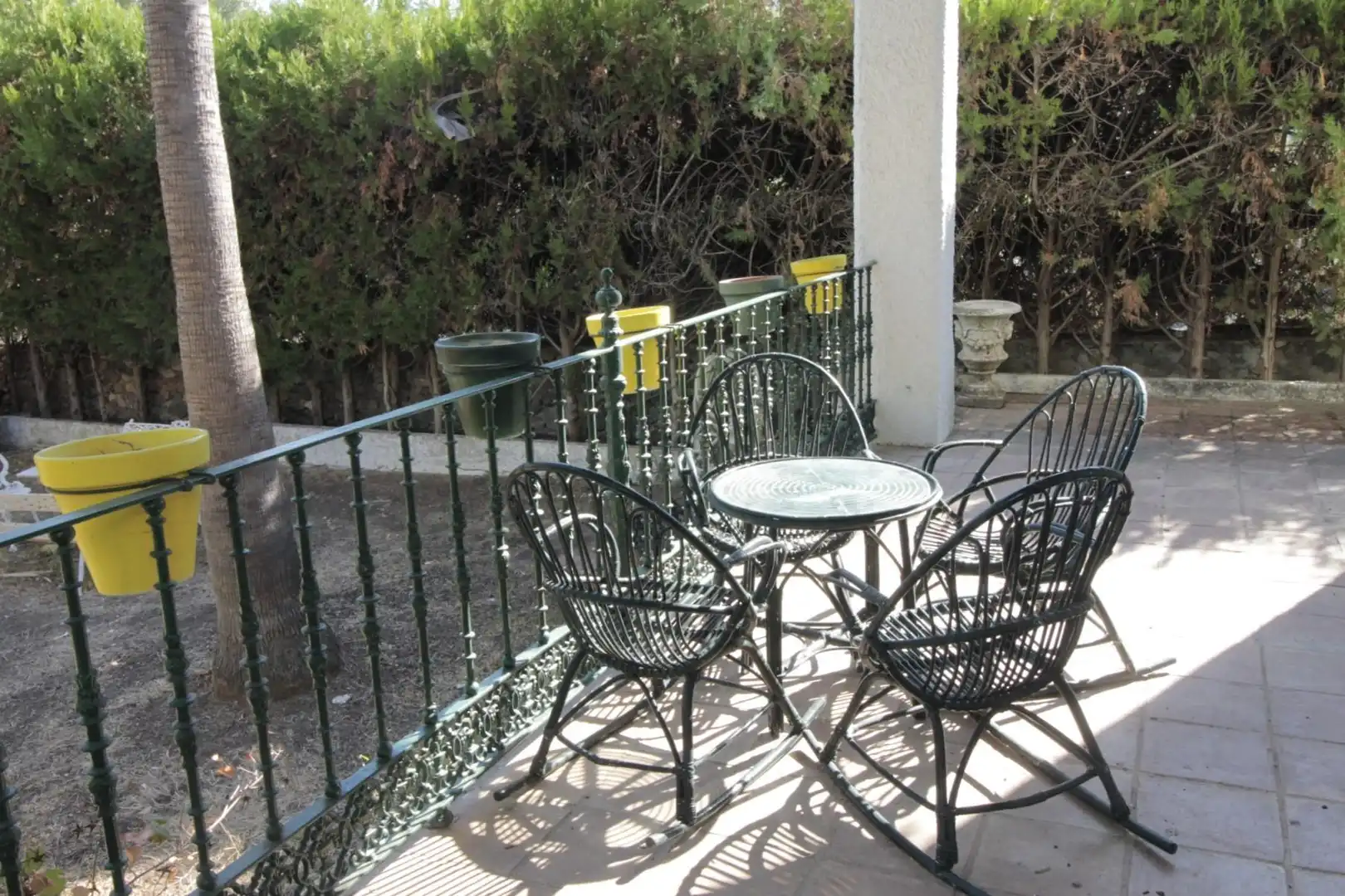 Terraza de Casa o chalet en venta en El Castillo de las Guardas con Jardín privado, Trastero y Piscina