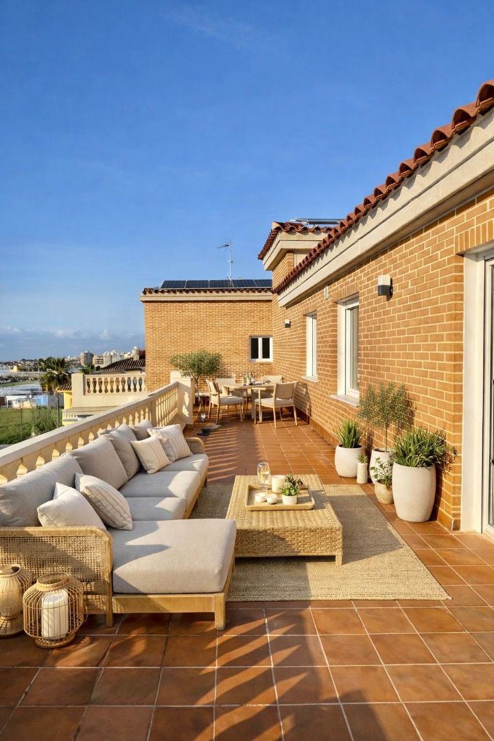 Terraza de Ático en venta en Sueca con Aire acondicionado, Calefacción y Terraza