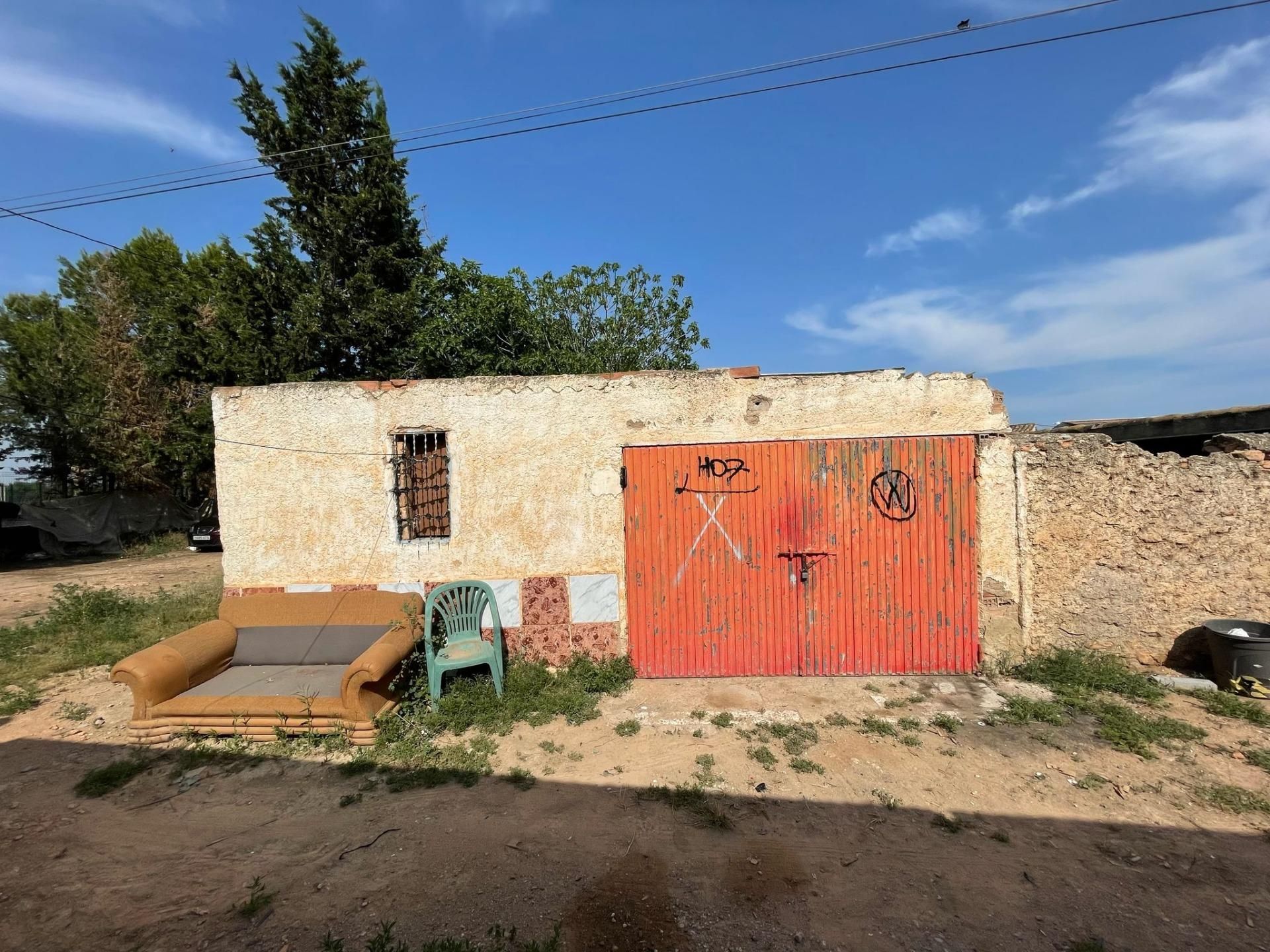 Exterior view of House or chalet for sale in Fuente Álamo de Murcia  with Private garden and Storage room