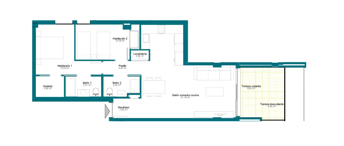 Apartamento con ascensor en venta en Las Marinas / Les Marines, imagen 12