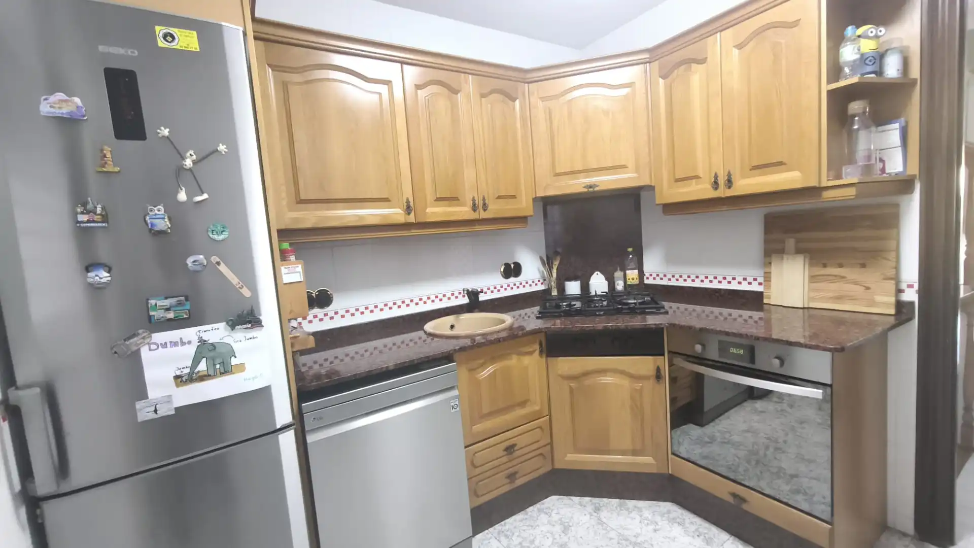 Cocina de Casa adosada en venta en Cervelló con Aire acondicionado, Calefacción y Terraza