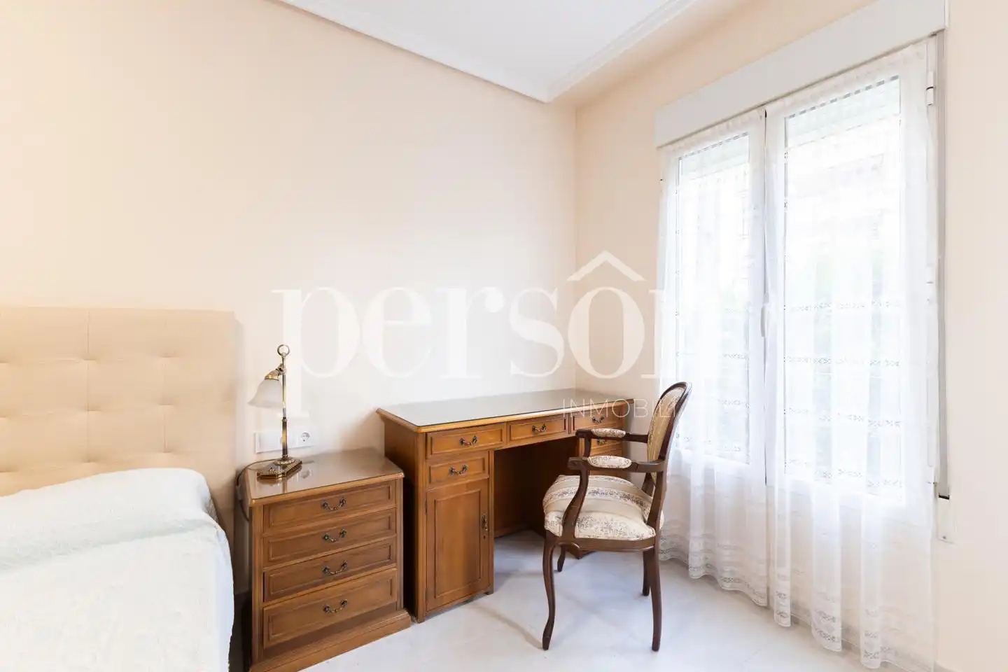 Bedroom of Flat for rent in Valencia  with Air Conditioner and Furnished