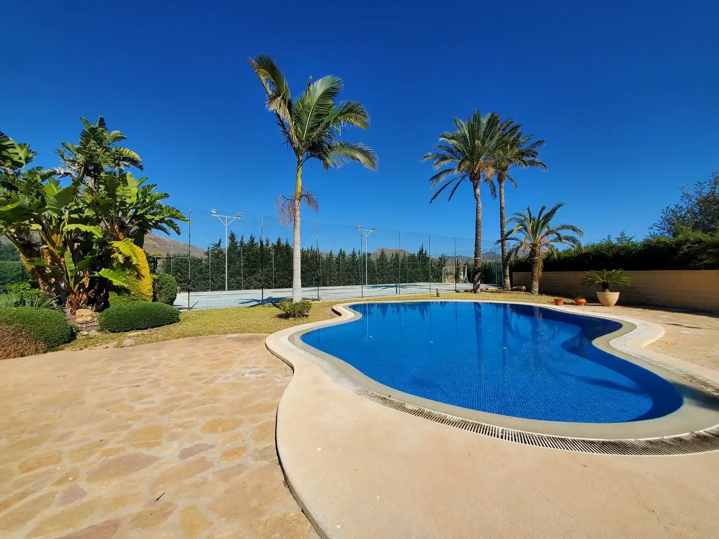Piscina de Casa o chalet en venta en Cartagena con Aire acondicionado, Jardín privado y Terraza
