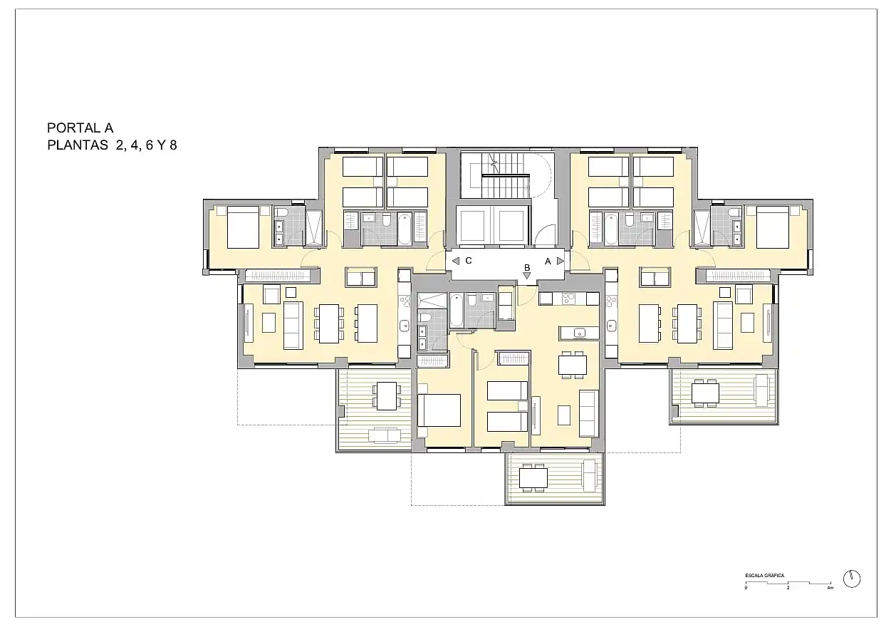 Apartment with terrace for sale in Zona Levante - Playa Fossa, imagen 17
