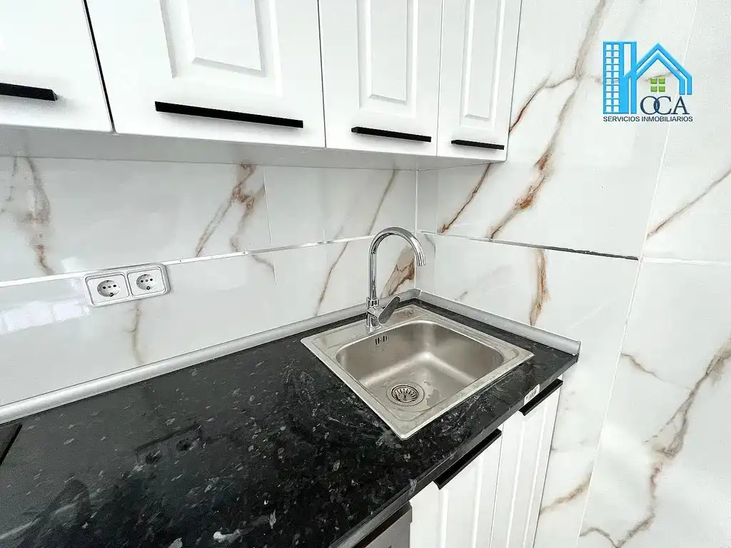 Kitchen of Flat for sale in Madrid  with Air Conditioner