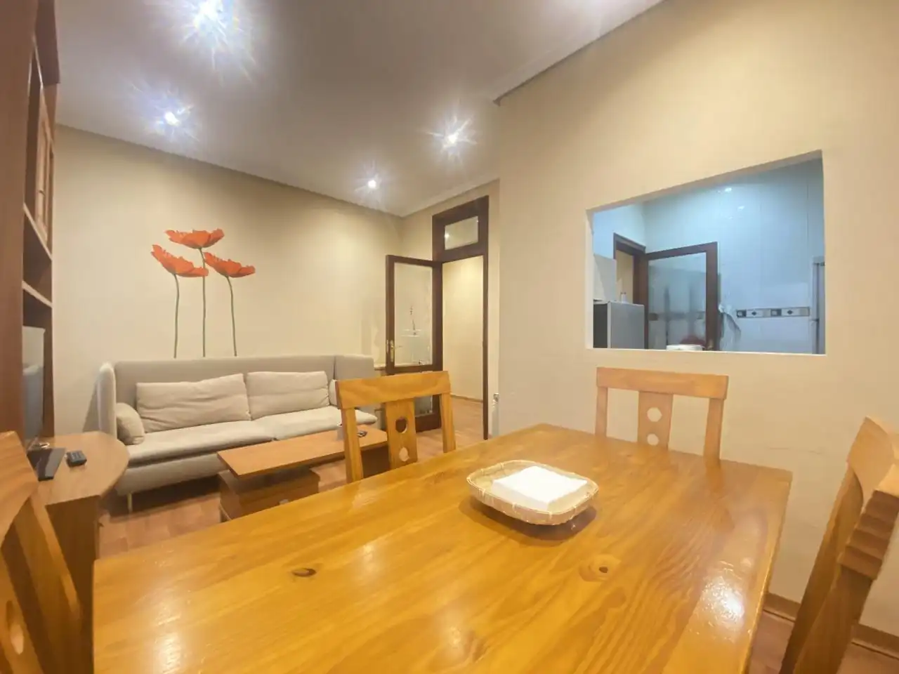 Dining room of Flat for rent in Madrid  with Heating, Furnished and Internet