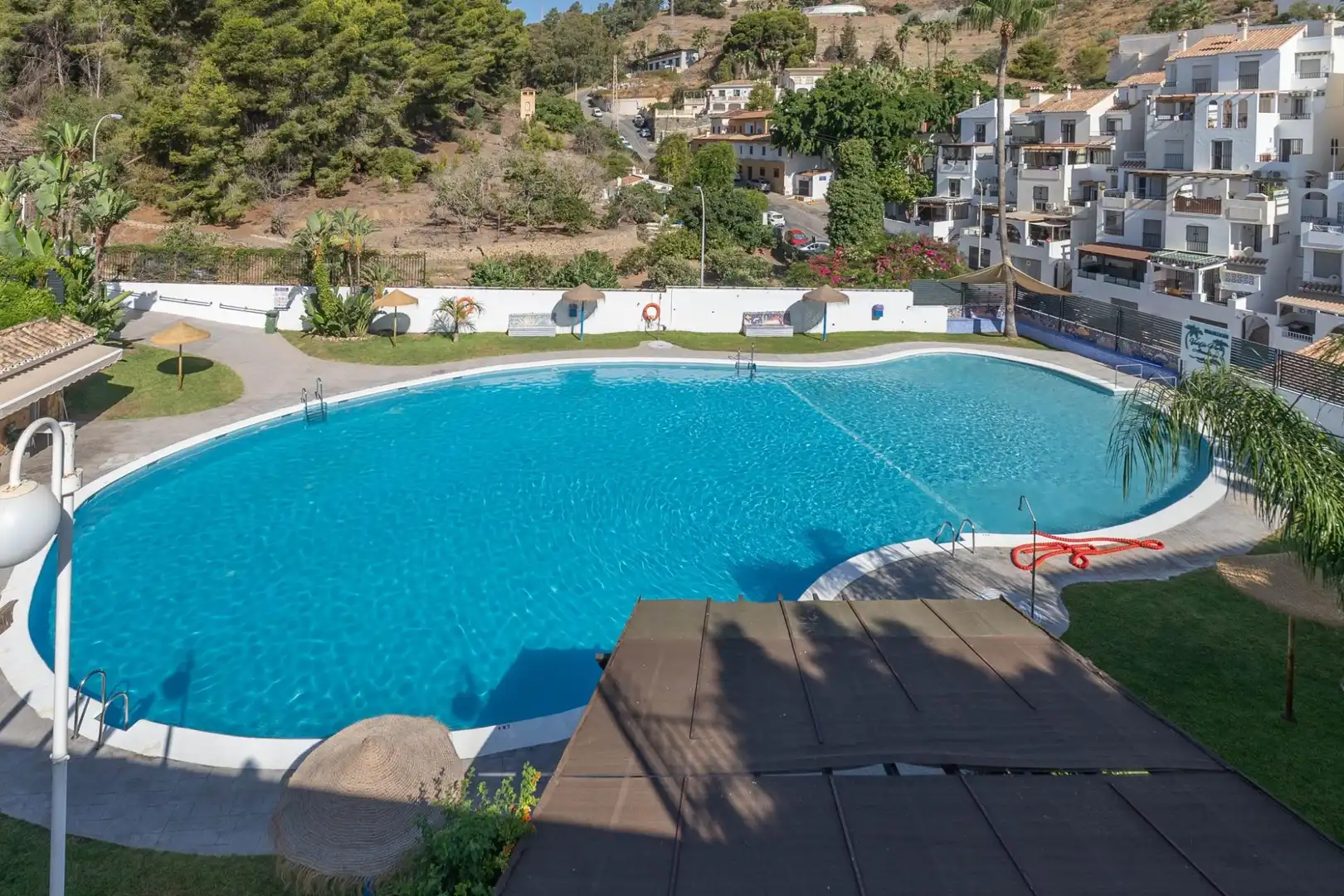 Swimming pool of Houses for sale in Almuñécar  with Private garden, Terrace and Balcony