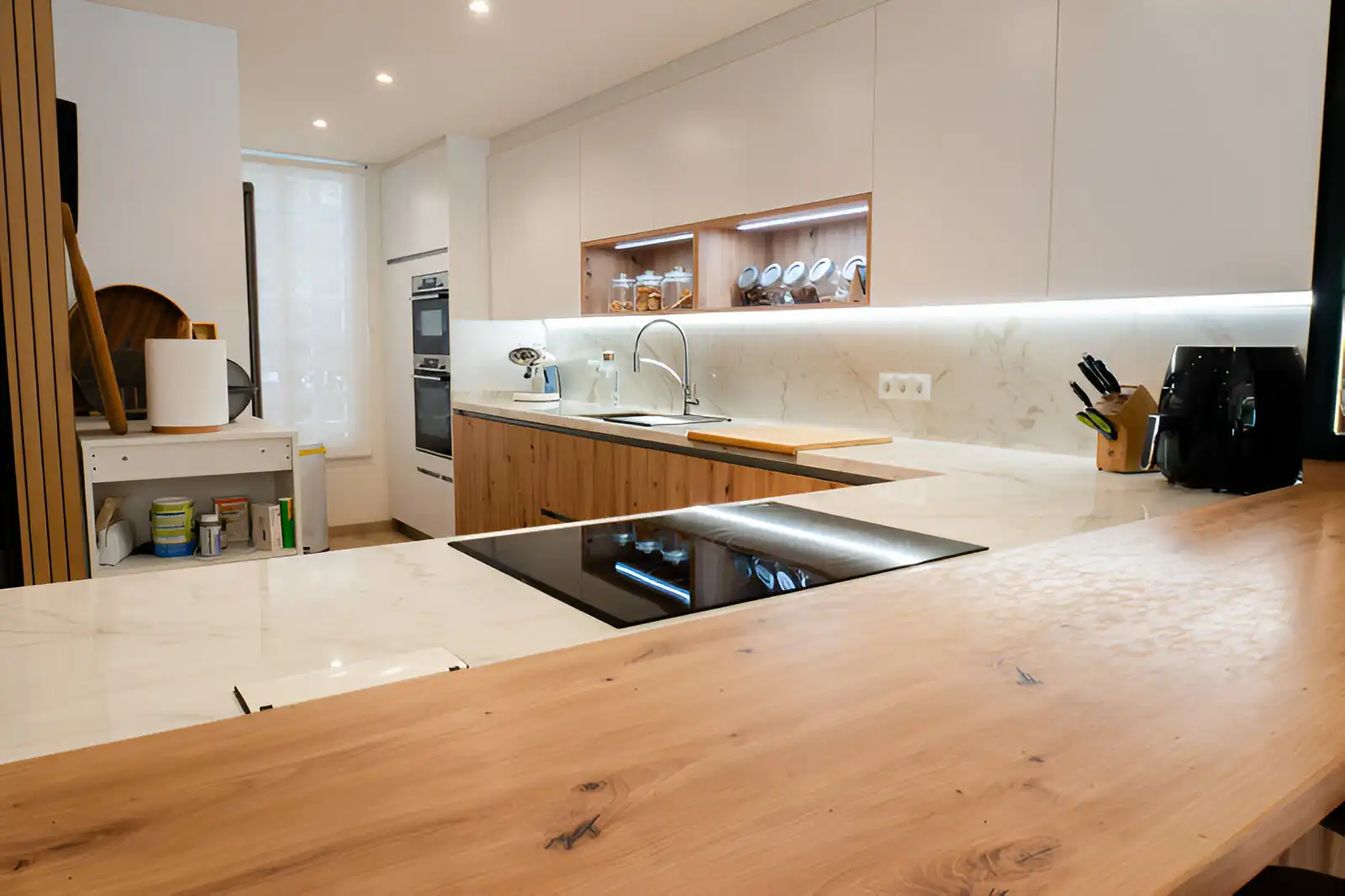 Cocina de Casa adosada en venta en Marbella con Aire acondicionado, Terraza y Piscina