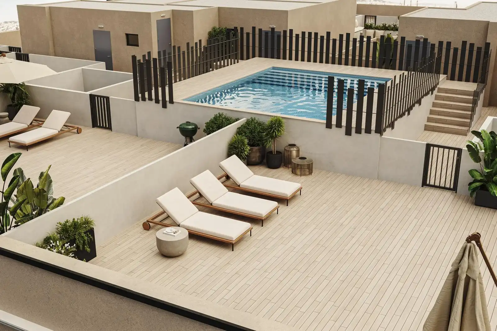 Terrassa de Pis en venda en Elche / Elx amb Terrassa i Piscina comunitària