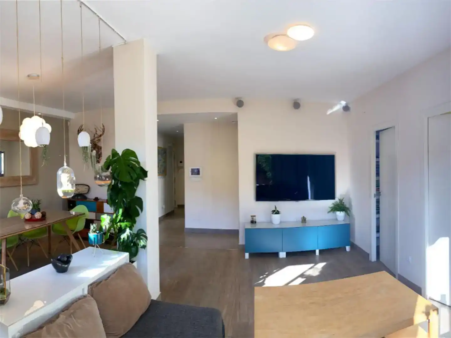 Sala d'estar de Àtic de lloguer en  Madrid Capital