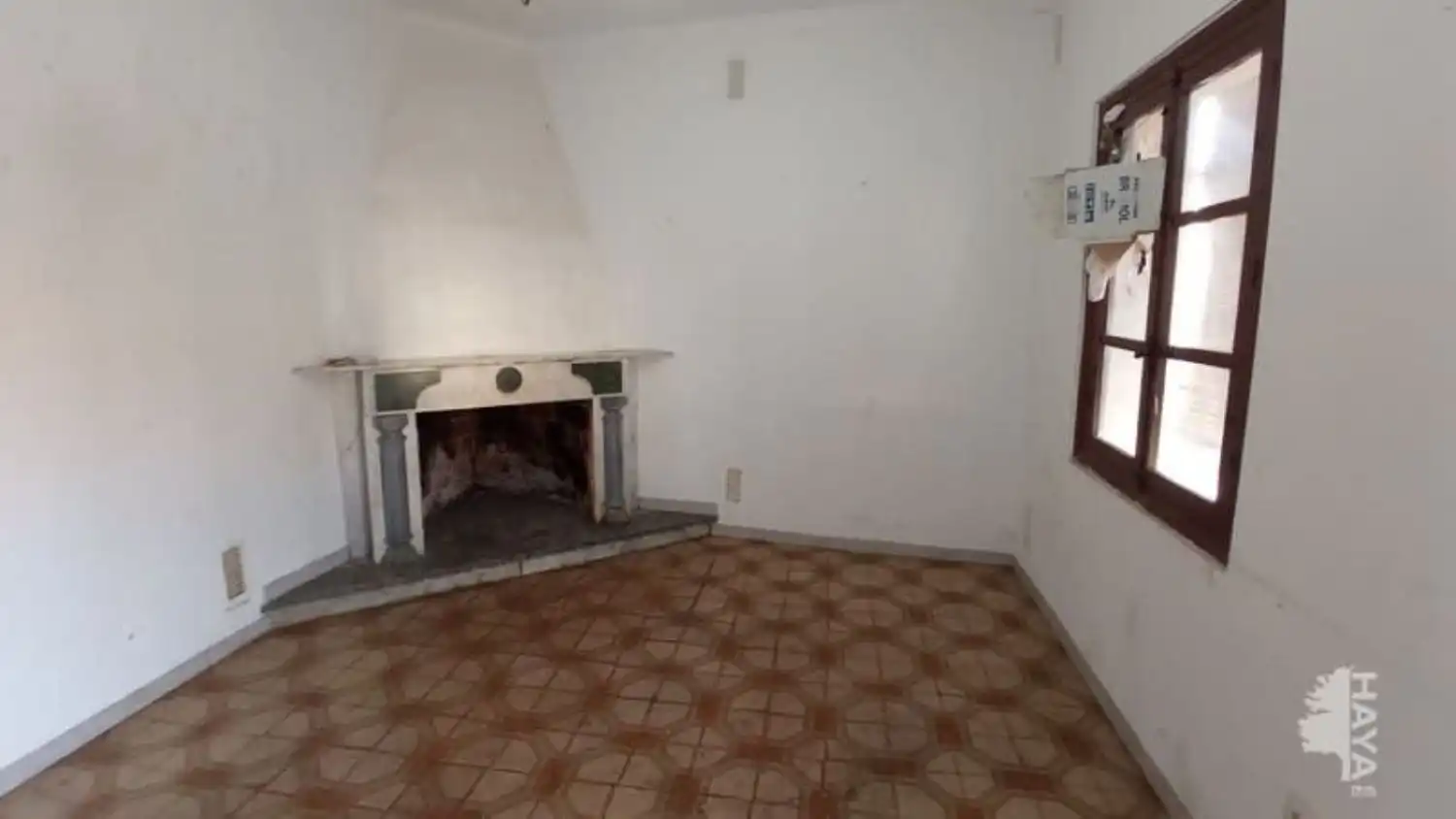Sala de estar de Casa adosada en venta en El Robledo   con Calefacción, Jardín privado y Terraza