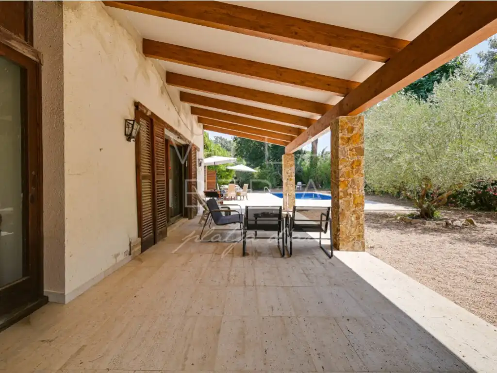 Terrassa de Casa o xalet en venda en Santa Cristina d'Aro amb Calefacció, Jardí privat i Terrassa