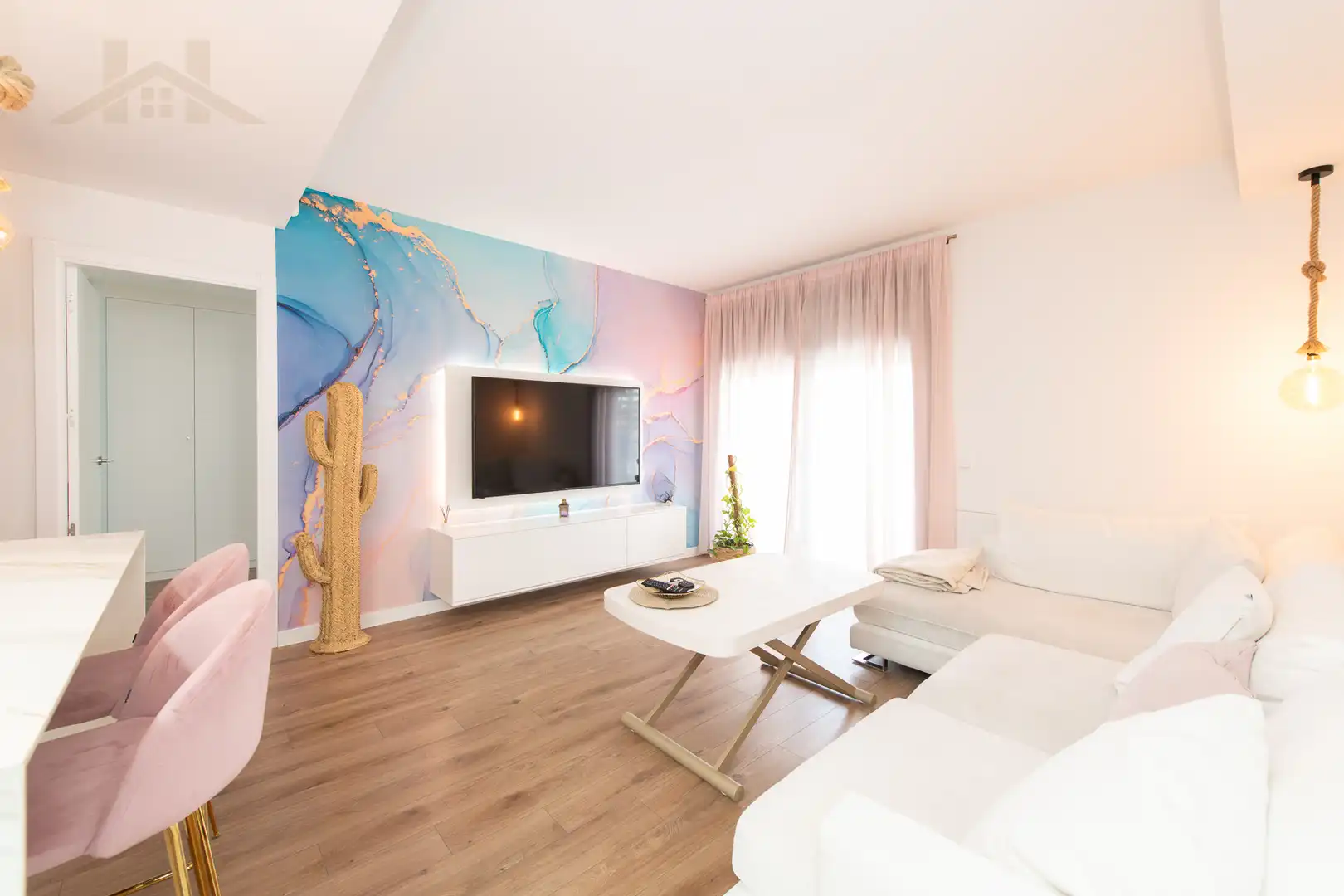 Sala de estar de Piso en venta en Torrejón de Ardoz con Aire acondicionado y Piscina