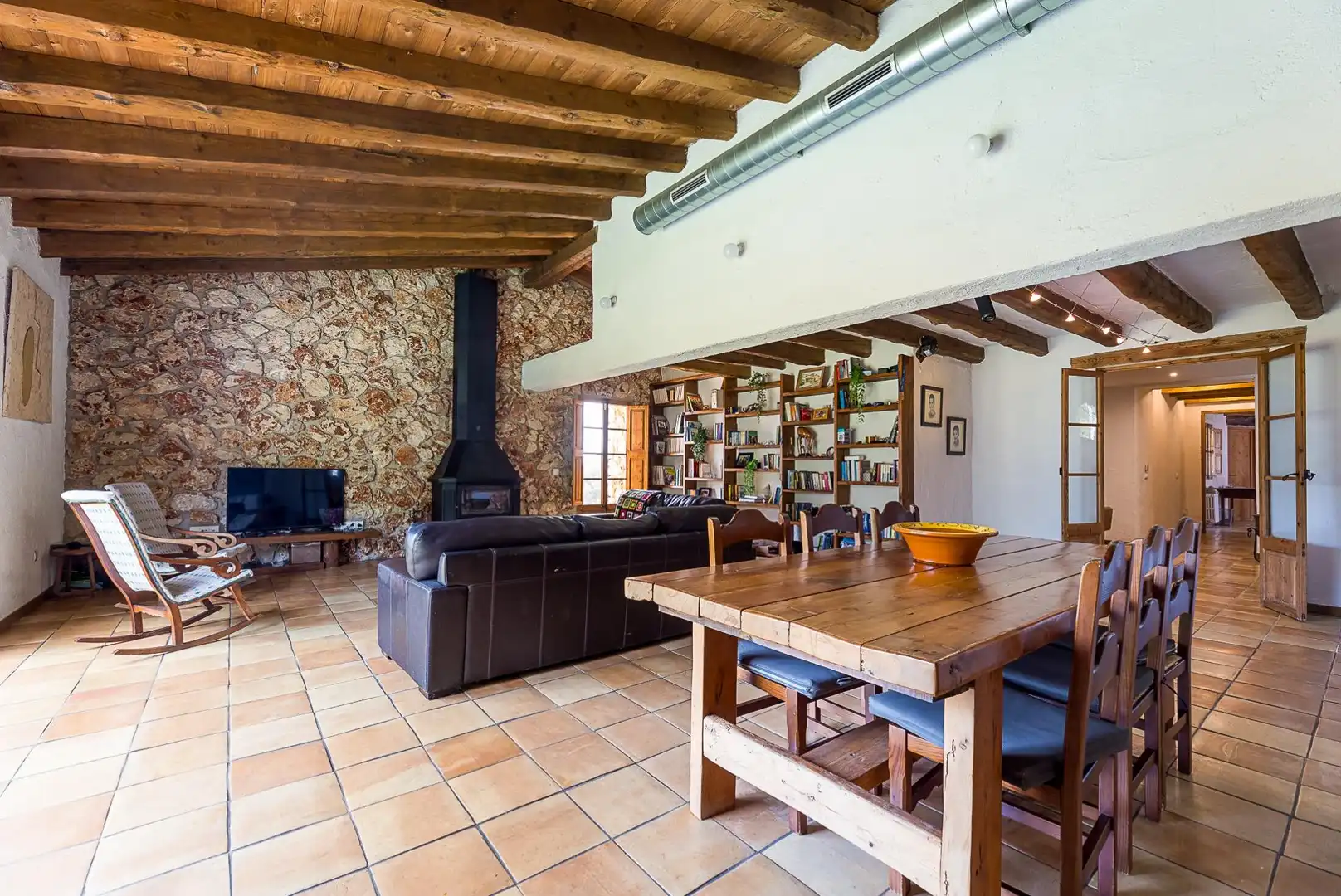 Sala de estar de Casa o chalet en venta en Inca con Aire acondicionado, Jardín privado y Terraza
