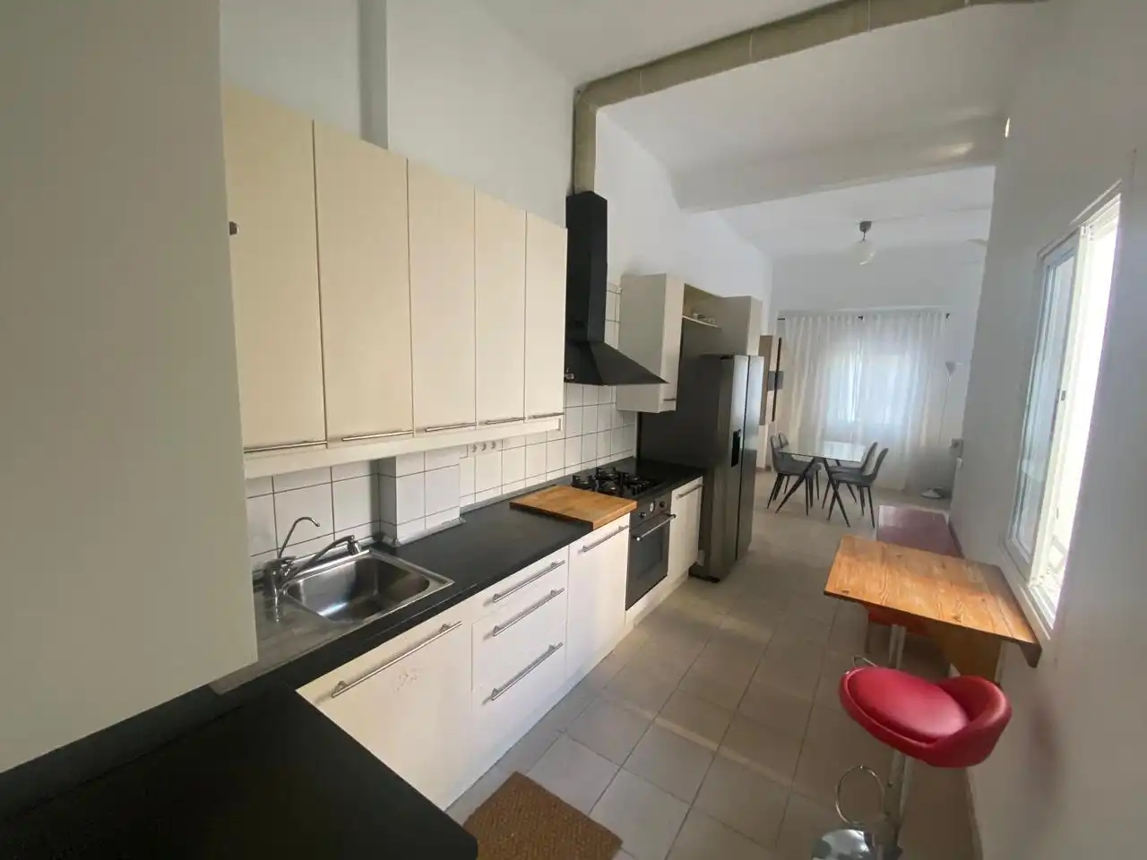Küche von Dachboden zur Miete in Santa Cruz de Tenerife mit Terrasse und Möbliert
