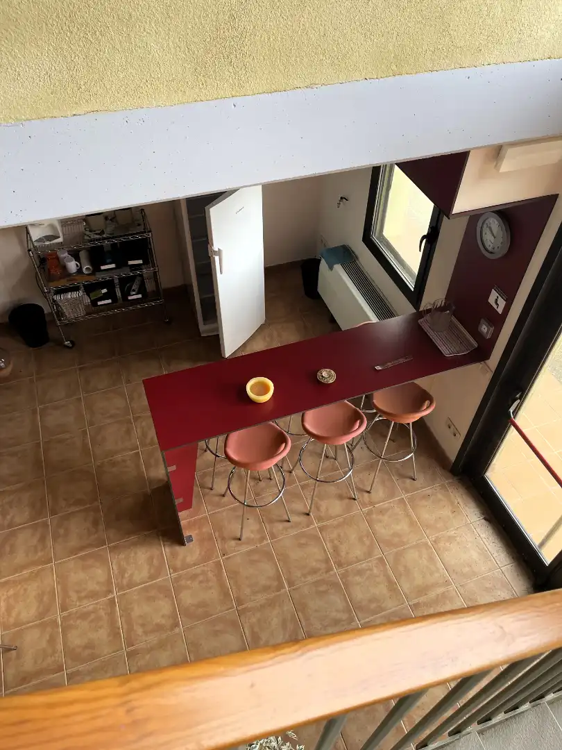 Cuina de Finca rústica en venda en Mieres (Girona) amb Calefacció, Parquet i Terrassa